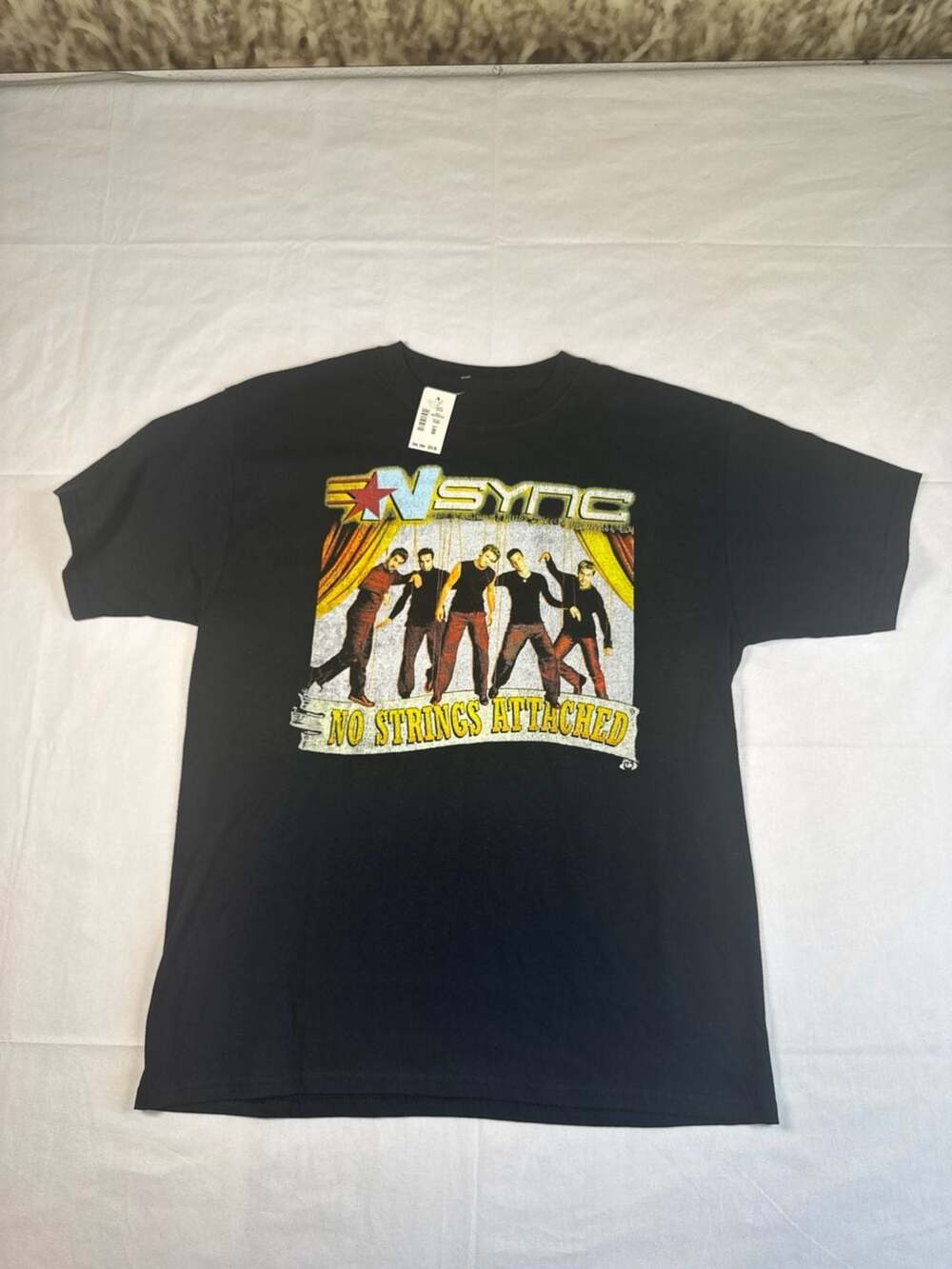 Goodie Two Sleeves *NSYNC No Strings Attached Graphic T-Shirt